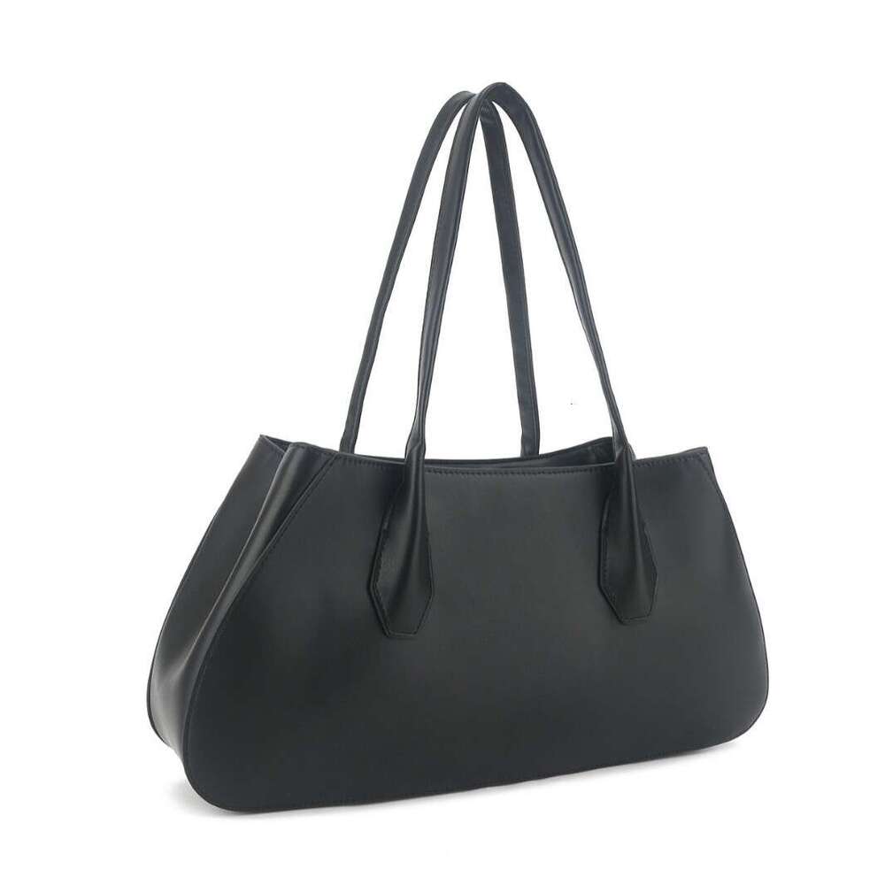 R O W Alger Saddle Bag Minimalist Genuine Leather Shoulder Bag Long Handle Underarm Bag Commute Tote Handbag For Women SENYY