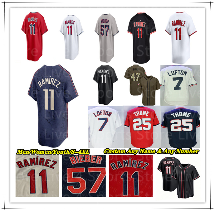 Jose Ramirez Guardian Jersey Baseball Steven Kwan Tanner Bibee 24 Chase DeLauter Rhys Hoskins Angel Martinez Brayan Rocchio Bo Naylor Kyle Manzardo Juan Brito Women