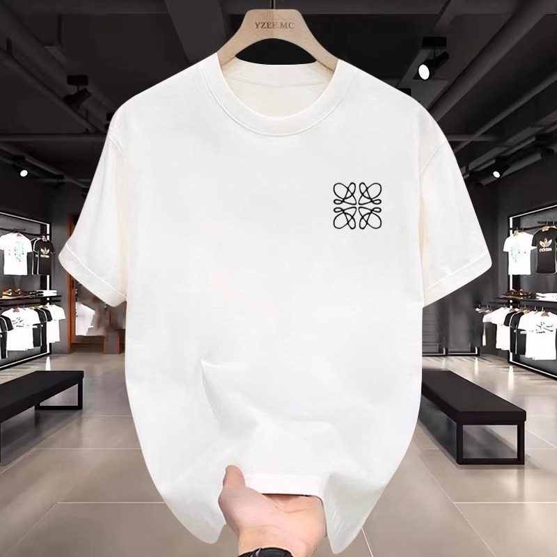 Free shipping luxury Men's T-Shirts Fashionable and comfortable men's short sleeved T-shirt with letter printed loose top