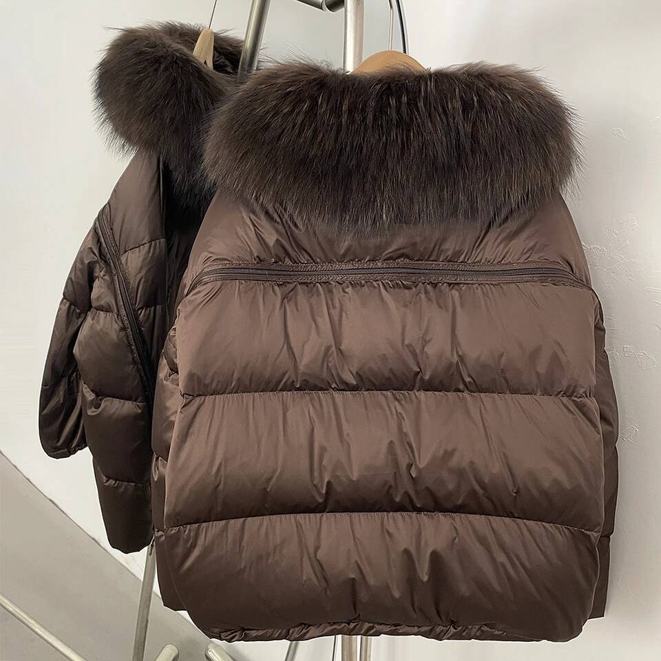 26SS OFTBUY Women's Coat Korean Dongdaemun High Quality Clothing Real Fur New in Coats & Jackets Manteau Femme 2026 Down Jacket 26SS - view 6
