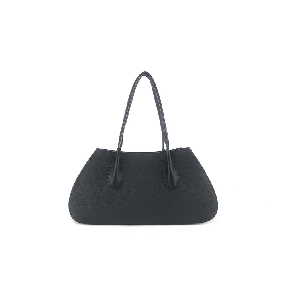 R O W Alger Saddle Bag Minimalist Genuine Leather Shoulder Bag Long Handle Underarm Bag Commute Tote Handbag For Women SENYY