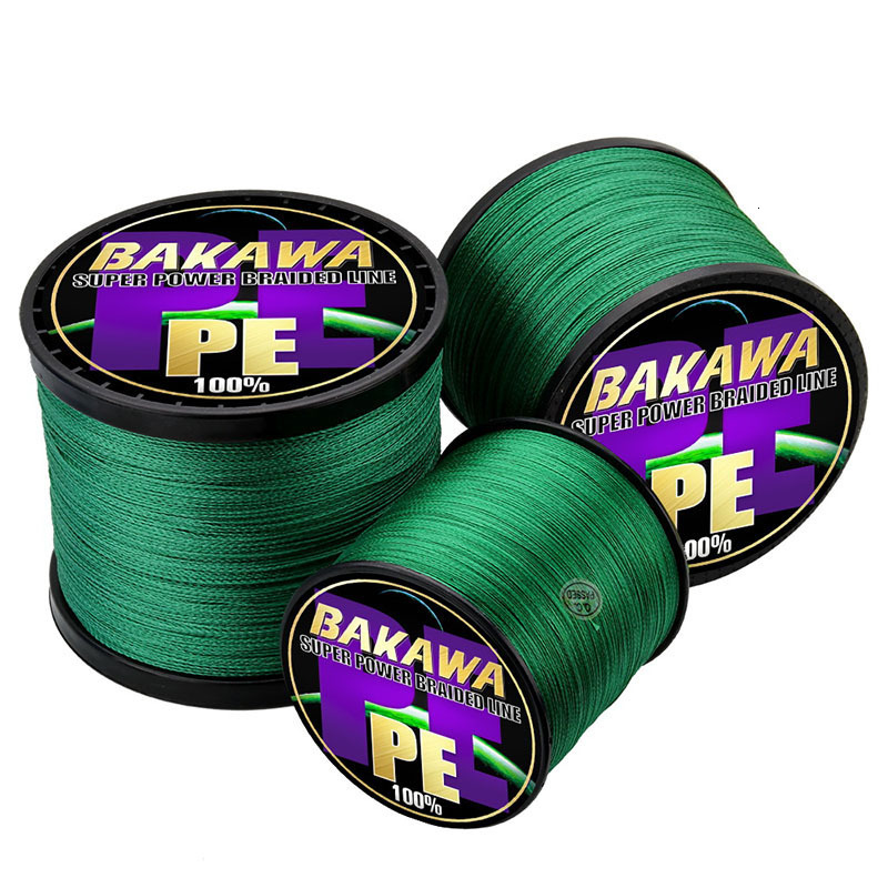 BAKAWA8 Braided Fishing Line Carp 1001000M Multicolor PE Multifilament Japanese Dali Ma Longrange Casting Lure 260331