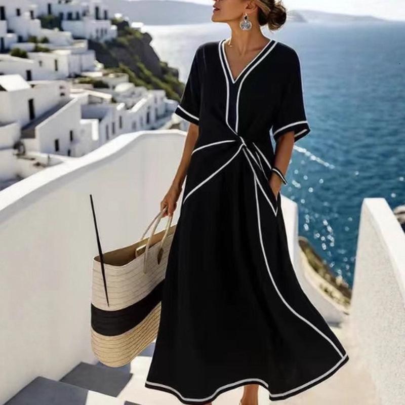 Luxury Dress Designer Dresses For Women Summer Dress Clothing Casual Dresses Short Sleeve Bohemian Elegant Commuter Long Dress For Holiday