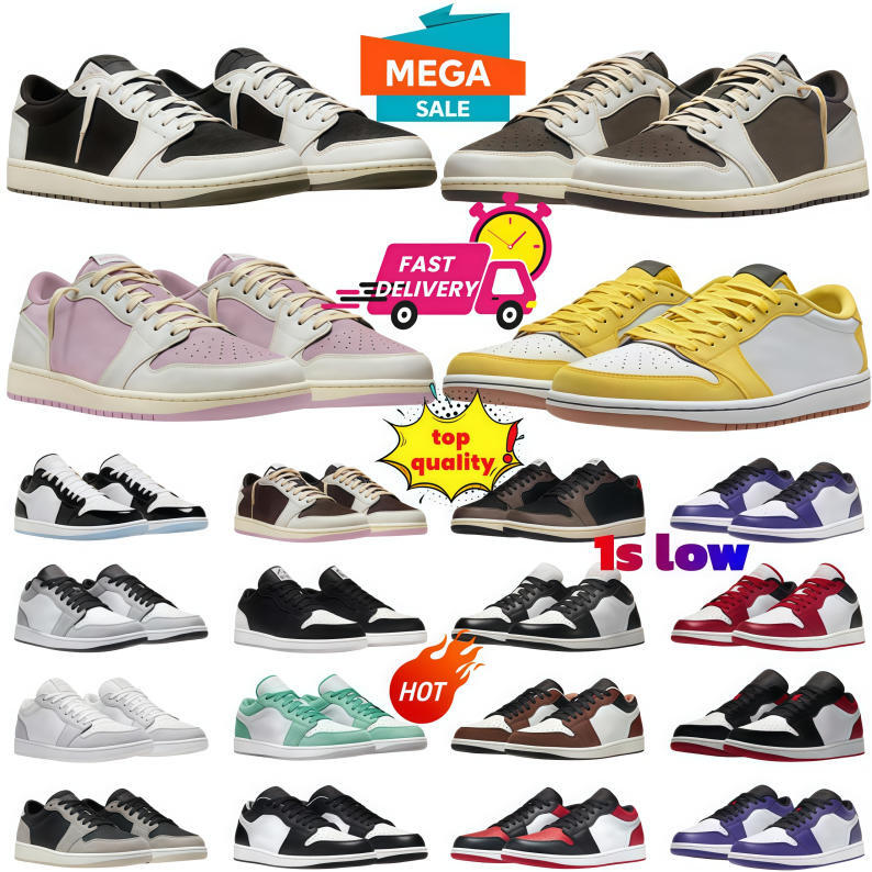 High Low Sneakers 1s Basketball Shoes For Men Women Designer Trainers University Blue Leather Hyper Royal Grey Chicago Red Dark Outdoor Designer Trainers Sneakers