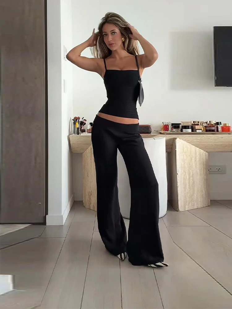Women Bandage Cami Top Horizontal Striped Stretch Bandage Sleeveless Spaghetti Strap Bodycon Tank Top Elegant Party Summer Tops 260418