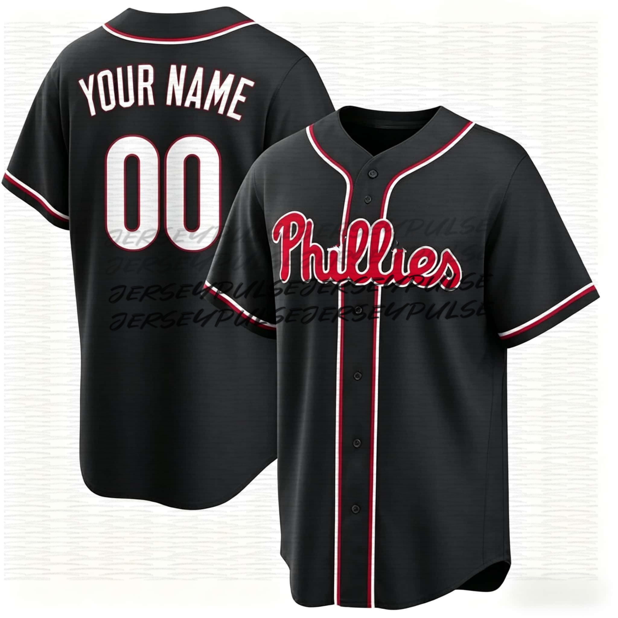 New Black Jhoan Duran 3 Harper Baseball Jersey Trea Turner Kyle Schwarber JT Realmuto Alec Bohm Bryson Stott Nick Castellanos Zack Wheeler Brandon Mar