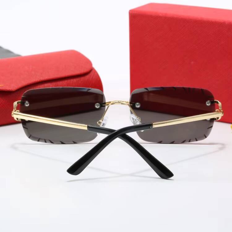 CAR Designer Sunglasses Men and Women Styles Factory Direct Sales Diamond-Cut UV Protection 400 Luxury Retro Brand Sun Glasses