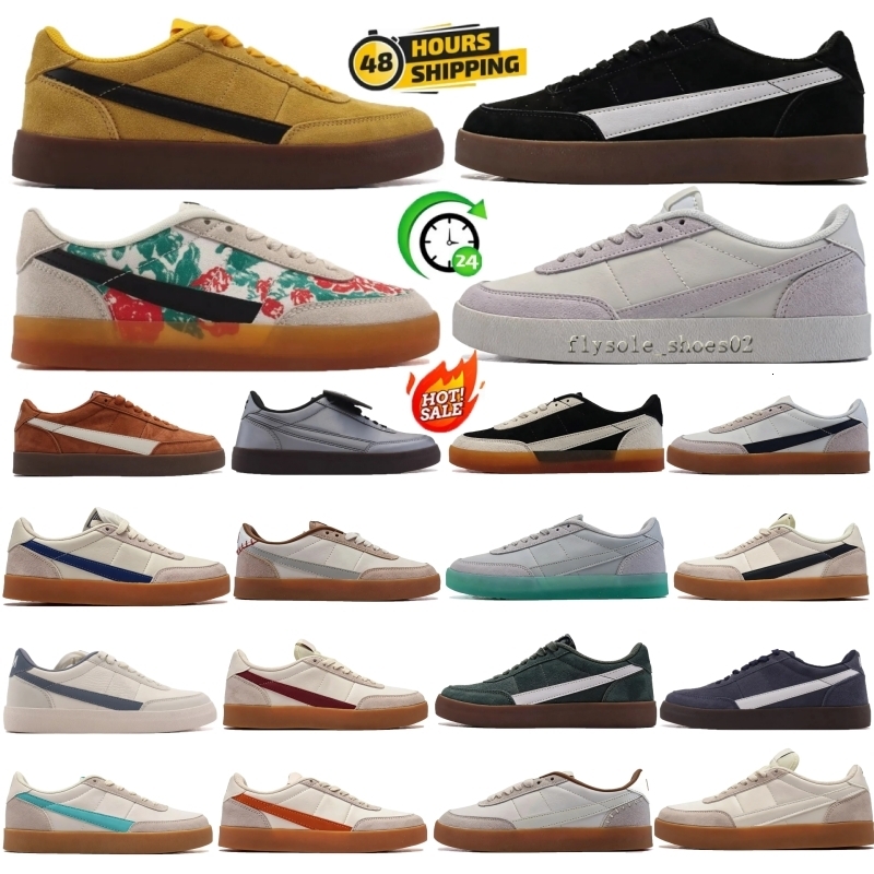 Designer shoes Top Killshots 2 Men Women Tennis Shoes Leather Casuals Trainers SailGum Black Suede Desert Orange Green Outdoor Sneakers