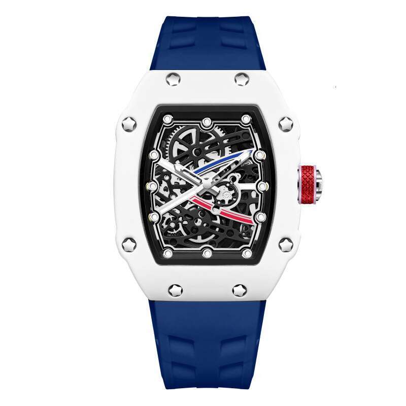 2026 New Designer Ultra Thin Unique Luminous Barrel Shaped Quartz Fashion Casual Waterproof 67-02 Men's Wristwatch