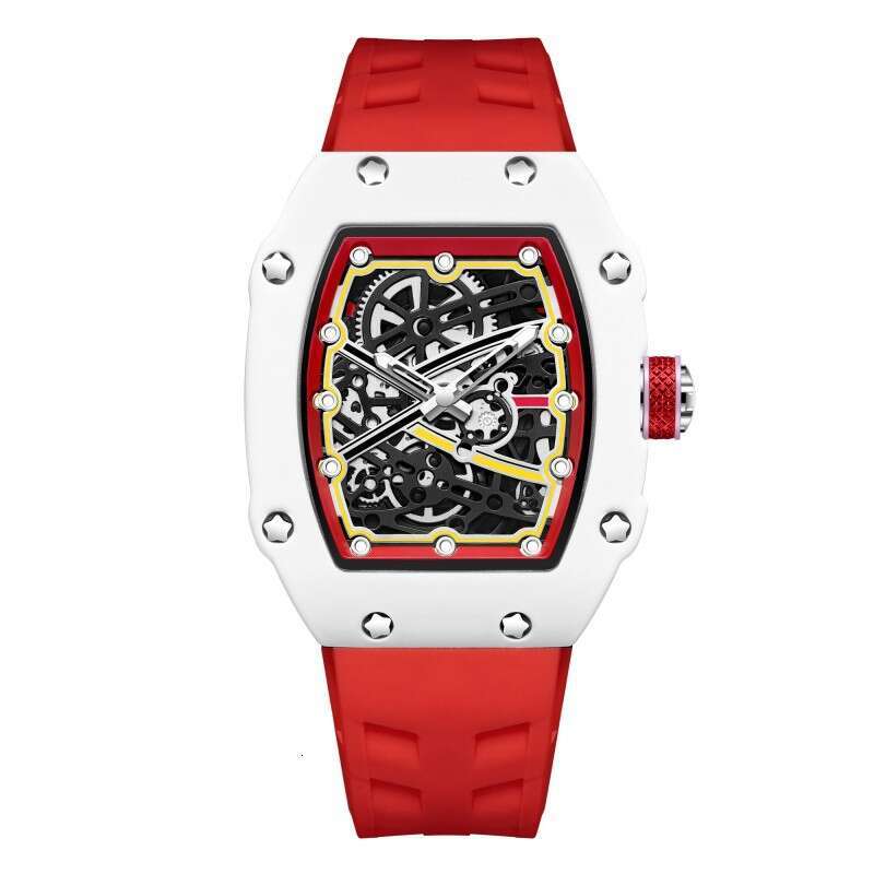 2026 New Designer Ultra Thin Unique Luminous Barrel Shaped Quartz Fashion Casual Waterproof 67-02 Men's Wristwatch