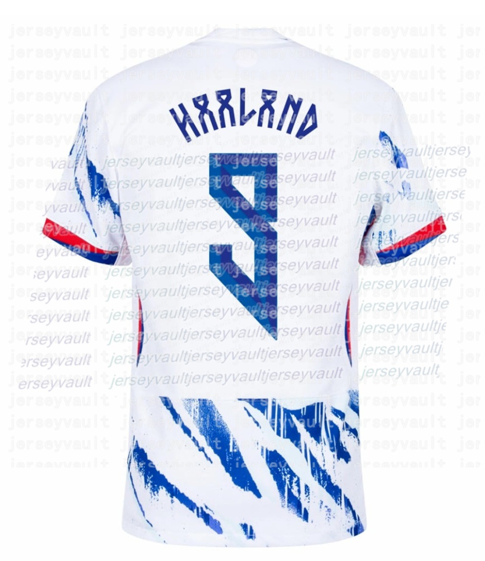 Erling Braut Haaland 9 Norway 2026 Soccer Jeresy Custom Martin Odegaard Larsen Bobb Schjelderup Sorloth S.Berge Thorstvedt Nusa Ryerson Ajer Heggem Ne