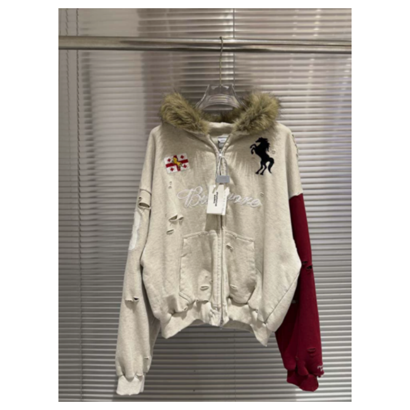 Men's Jackets Protocol index Jackets American Vintage Washed Hip-hop Y2K Rock Youth High Quality Men's Jackets