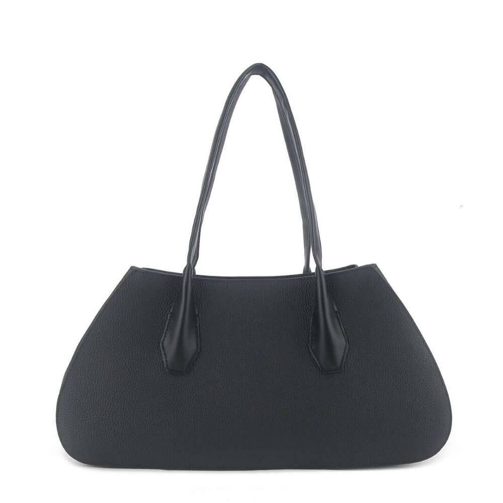 R O W Alger Saddle Bag Minimalist Genuine Leather Shoulder Bag Long Handle Underarm Bag Commute Tote Handbag For Women SENYY