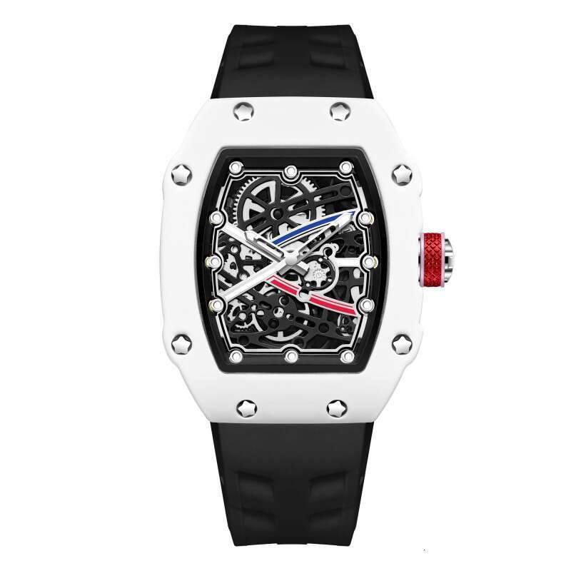 2026 New Designer Ultra Thin Unique Luminous Barrel Shaped Quartz Fashion Casual Waterproof 67-02 Men's Wristwatch