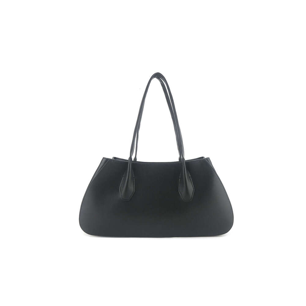 R O W Alger Saddle Bag Minimalist Genuine Leather Shoulder Bag Long Handle Underarm Bag Commute Tote Handbag For Women SENYY