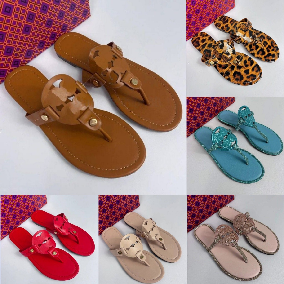 Designer Sandals Women Fashionable Classic Luxury Clip On Sandals 2026 New Summer Breathable And Lightweight Beach Sandals Comfortable Flat Beach Slippers