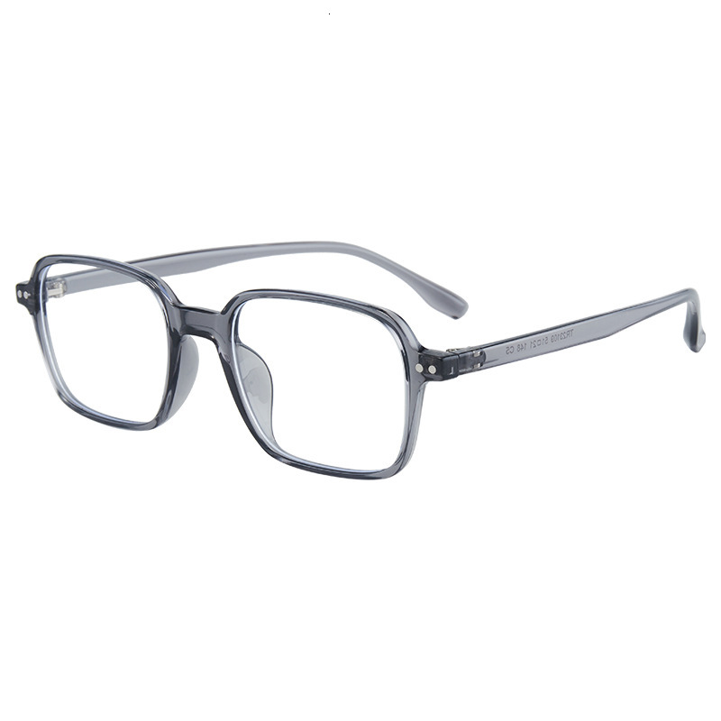 23109 Korean-style ultra-light TR90 eyeglass frame women, suitable for plain makeup, trendy, can be fitted with prescription lenses or as