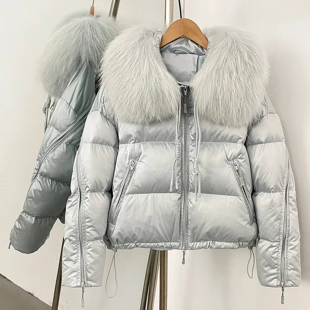 26SS OFTBUY Women's Coat Korean Dongdaemun High Quality Clothing Real Fur New in Coats & Jackets Manteau Femme 2026 Down Jacket 26SS - view 3