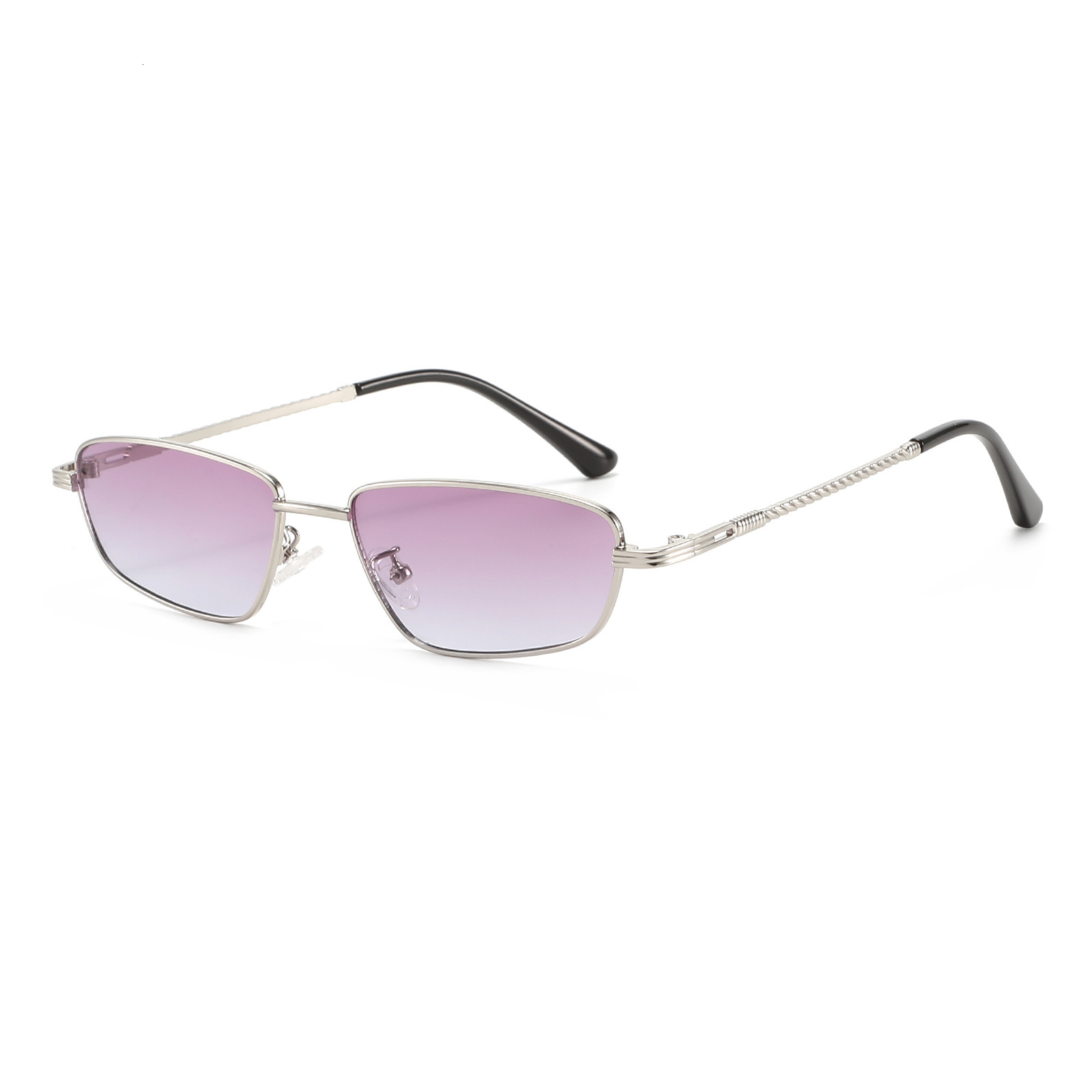 New European and American style small-frame square sunglasses, fashionable and versatile, suitable for street photography, with a simple and high-end 