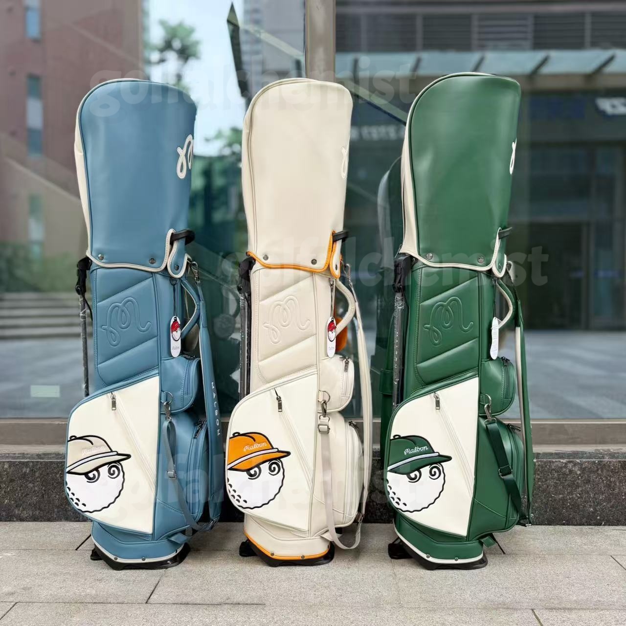 Golf bag designer bag unisex equipment waterproof lightweight shoulder standard large capacity real phto and more style Irons Putter Wedges Woods Driver Hybrids