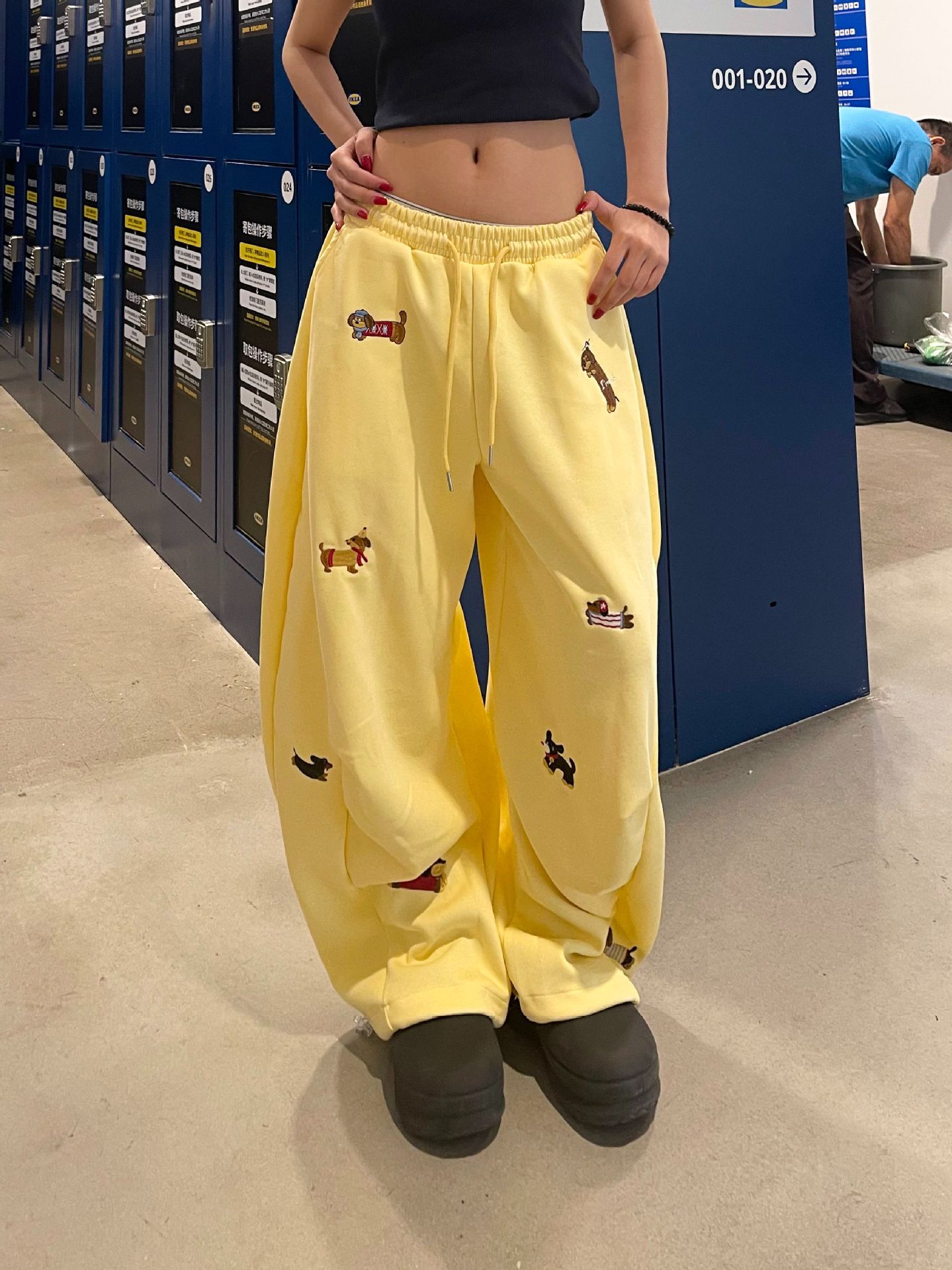 Men's Jeans American Y2k Religious Embroidered Retro For Men And Women High Waist Harajuku Fashion Washed Street Casual Pants