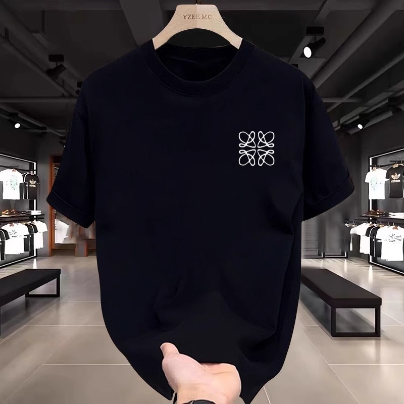 Free shipping luxury Men's T-Shirts Fashionable and comfortable men's short sleeved T-shirt with letter printed loose top