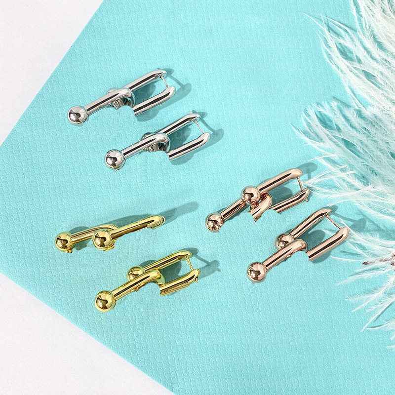 earrings designer earrings high quality diamonds earrings for women luxury earrings alphabet valentine gift Elegant Christmas gifts jewelry