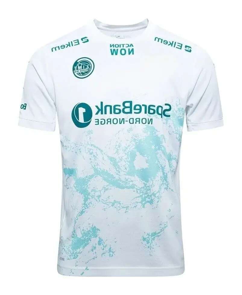 Men's T Shirts 25/26 Norwegian Bodo Glimt Home T-shirt For Men Women Away Neutral Sports Training Jacket 4060ZY DJ5370