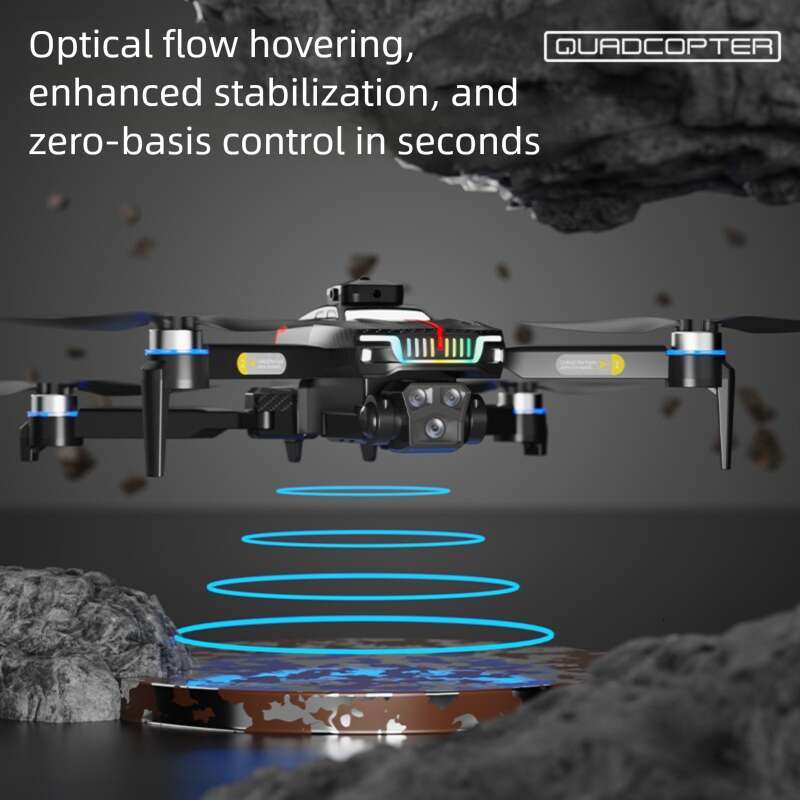 J6 RC Drone Brushless Motor Obstacle Avoidance LED Light Optical Flow HD Camera Long Flight Quadcopter Aerial Photography Toy CKS