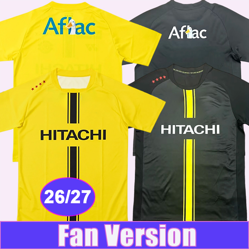26 27 Kashiwa Reysol Mens Soccer Jerseys KOGA HOSOYA KAKITA KUMASAKA Home Football Shirt Short Sleeve Adult Uniforms