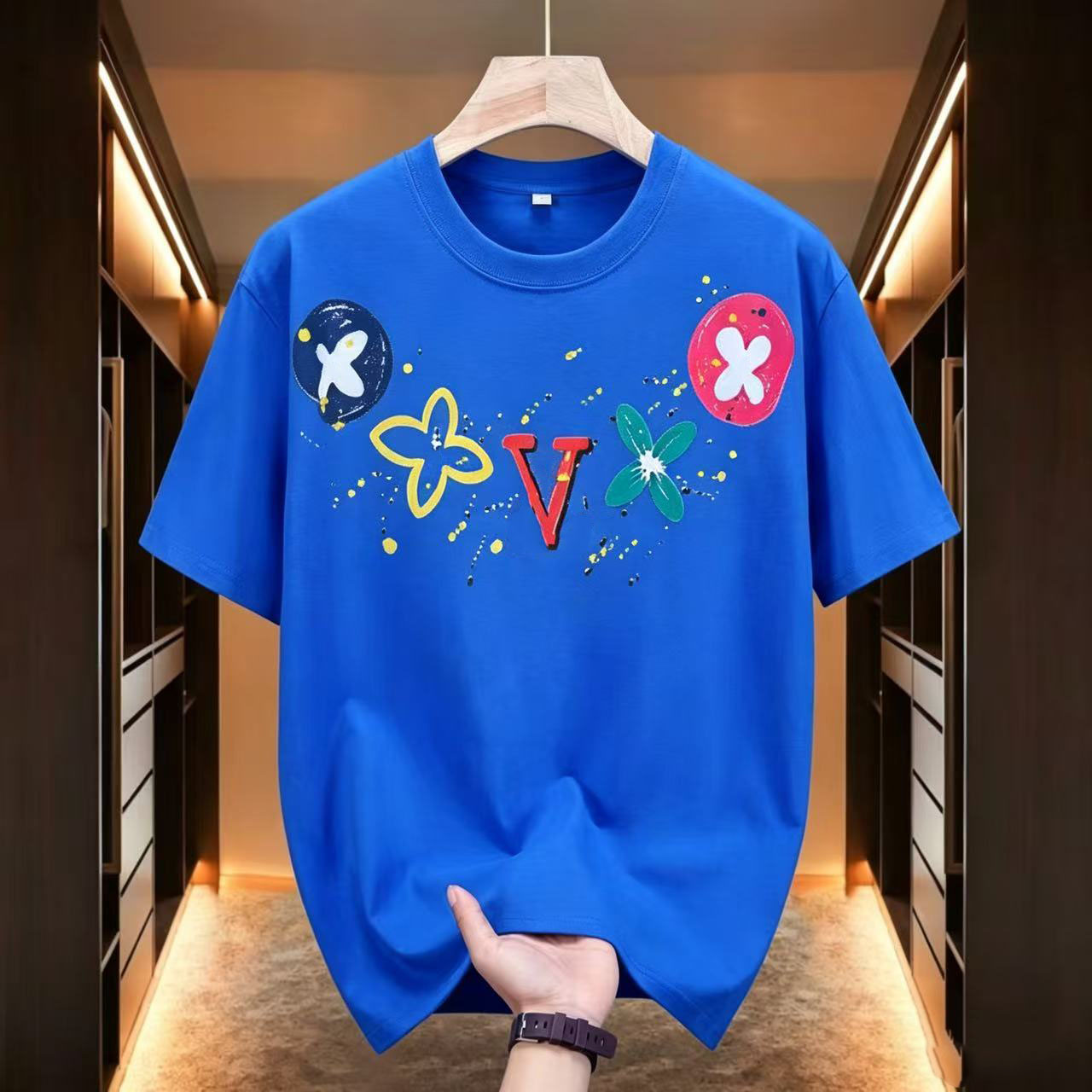 Mens Tees u0026 Polos Luxury T-Shirt Mens Wear Designer Mens Wear T-Shirt Short Summer Fashion Casual Brand Alphabet high quality Designer S--5XL