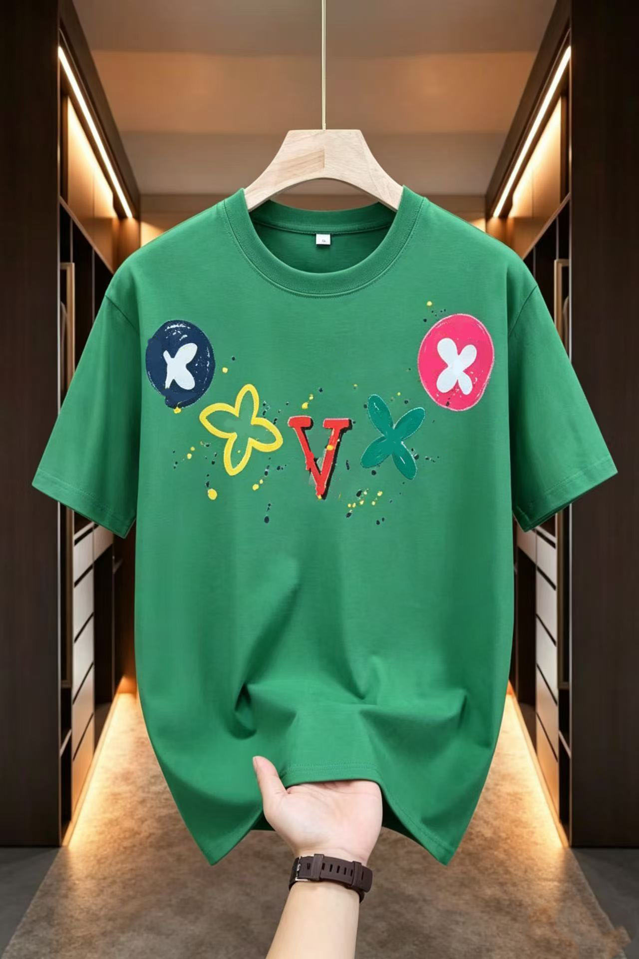 t shirt Tees Mens Women Designers Summer Loose Fashion Tops Casual Street 0202