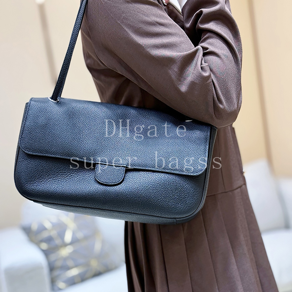 Maxi Flapbag Professional OEM Quality designer bag 32CM handbag Grained Calfskin Shoulder Bag Luxury crossbody bag with gift box 26PAS6231A