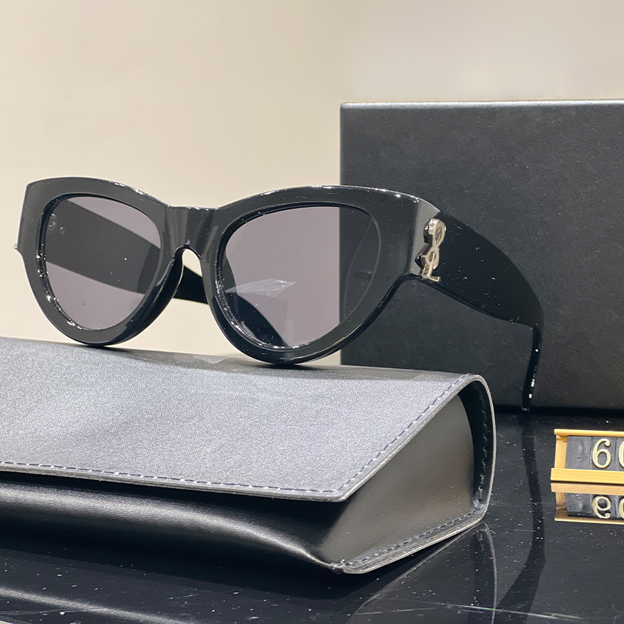 Luxury Sunglasses Designer Letter Womens Mens Goggle Senior Eyewear for Women Eyeglasses Frame Vintage Metal Sun Glasses with Box