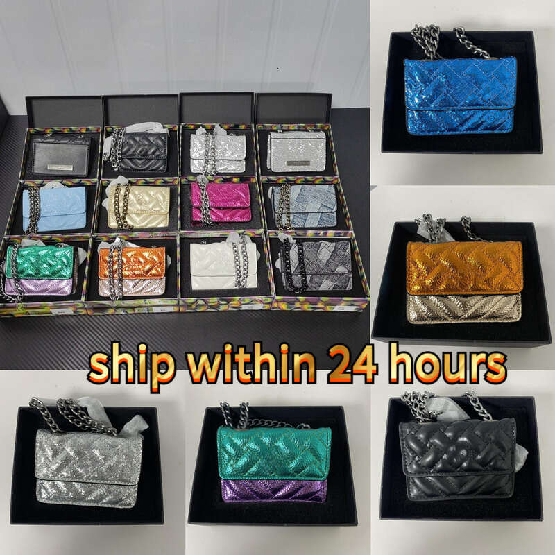 Mini Geigerr Sliver Micro Kurt Girger Designer Bags Gold Kensington Eagle Head London Bag Embroidered Block Shiny Card Holder Shoulder Kid Chain Purse