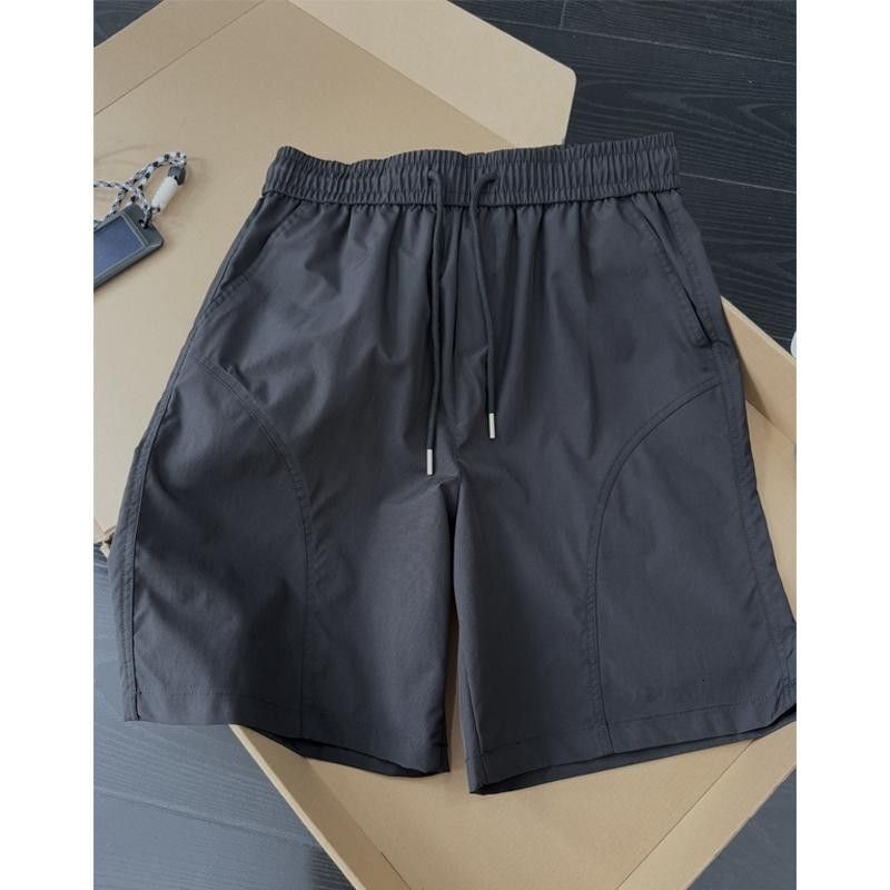 Designer Luxury Style Men's Shorts For Summer New Trendy Brand American-style Quick-dry Knee-length Shorts Loose-fitting Casual Pants For Teenage