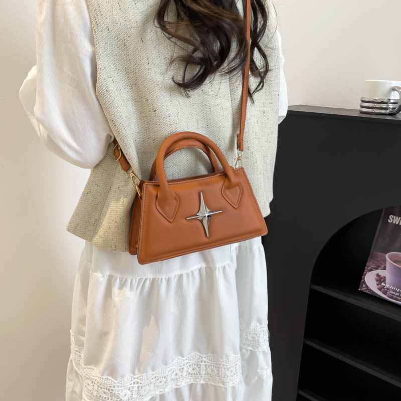 JIAERDI Y2k Cylinder Pillow Bag Women Vintage Pu Leather Handle Mini Messenger Bag Purse Female Harajuku Casual Crossbody Bags 240813