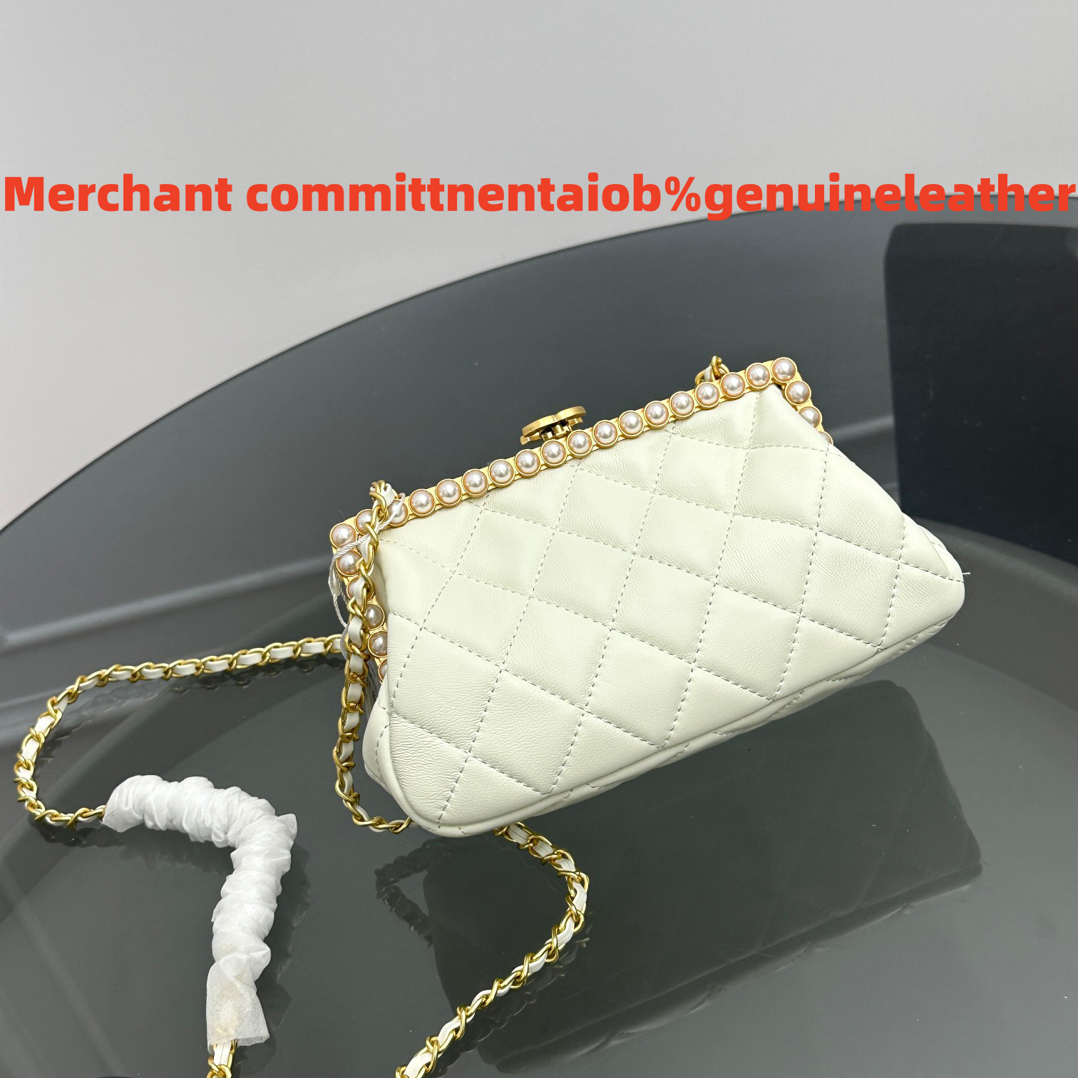 26s new Evening Bags Womens Clutch Bags Luxury Designer crossbody bags leather Shoulder Bag fashion pearl shoulder straps hand bags Top quality quilted bag