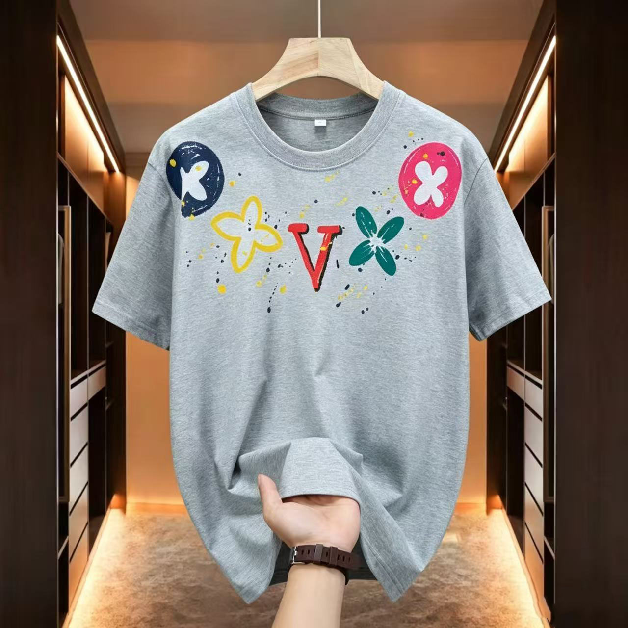 Mens Tees u0026 Polos Luxury T-Shirt Mens Wear Designer Mens Wear T-Shirt Short Summer Fashion Casual Brand Alphabet high quality Designer S--5XL