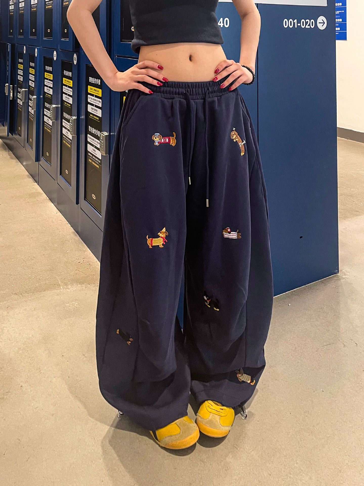 Men's Jeans American Y2k Religious Embroidered Retro For Men And Women High Waist Harajuku Fashion Washed Street Casual Pants