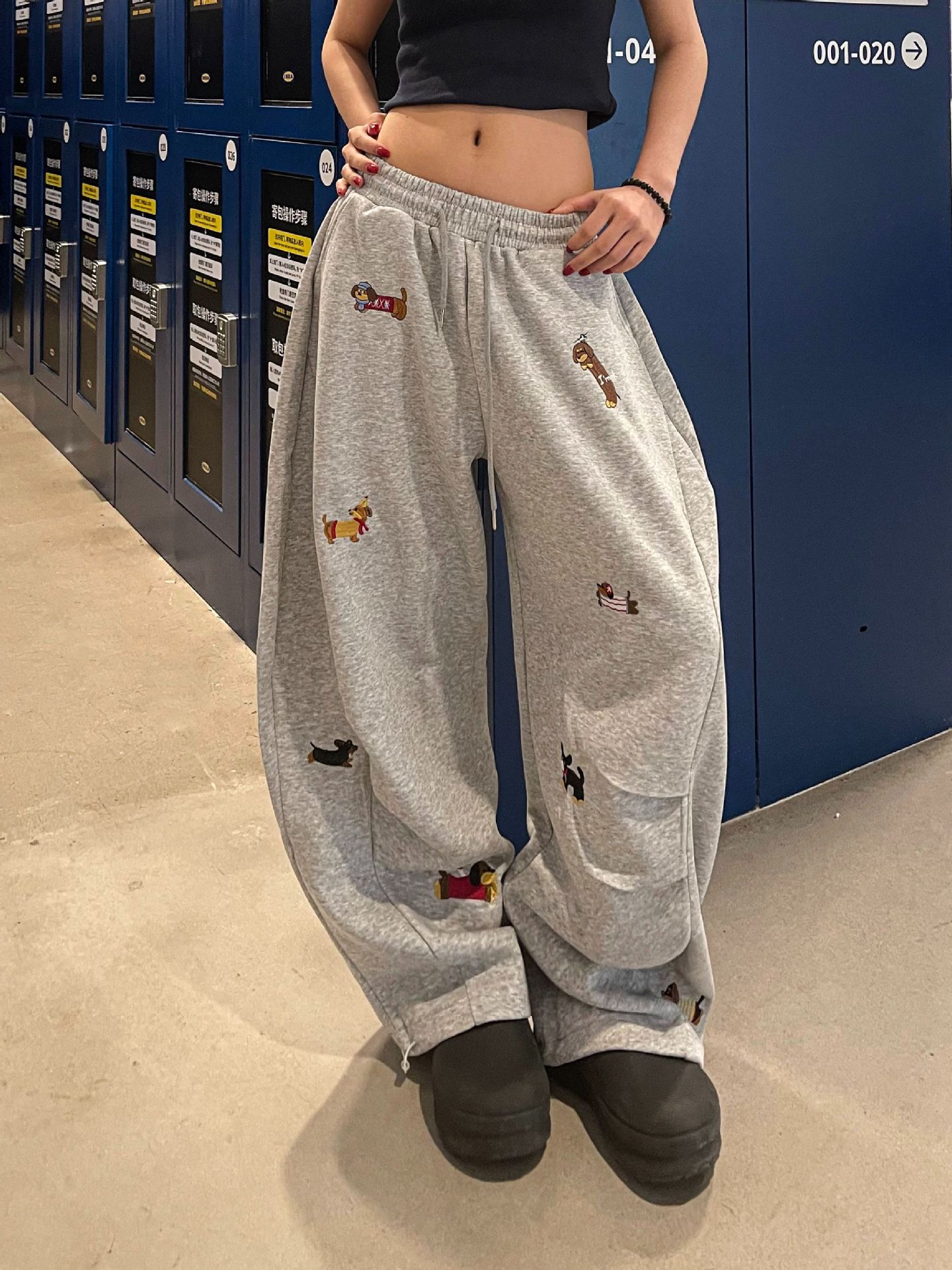 Men's Jeans American Y2k Religious Embroidered Retro For Men And Women High Waist Harajuku Fashion Washed Street Casual Pants