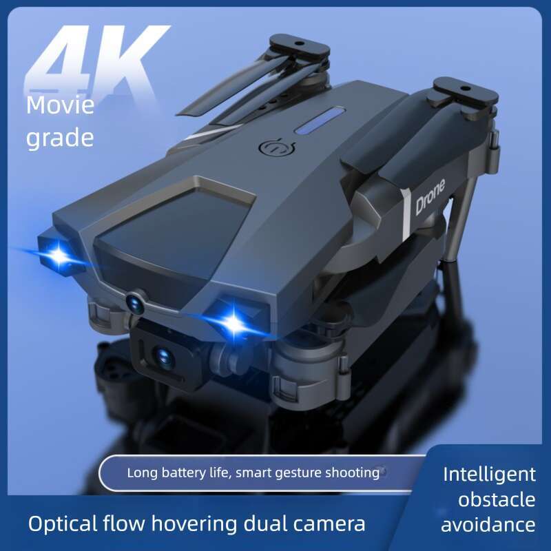 P5 Foldable RC Drone 4K HD Dual Camera Obstacle Avoidance WiFi FPV Optical Flow Long Endurance Aerial Photography Toy CKS