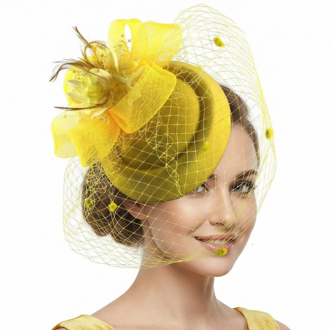 FS Leopard Fascinators Black Pillowcase Cap 100% Australian Wool Felt Wedding Cap Womens Elegant Bow Cocktail Fedoras 241011