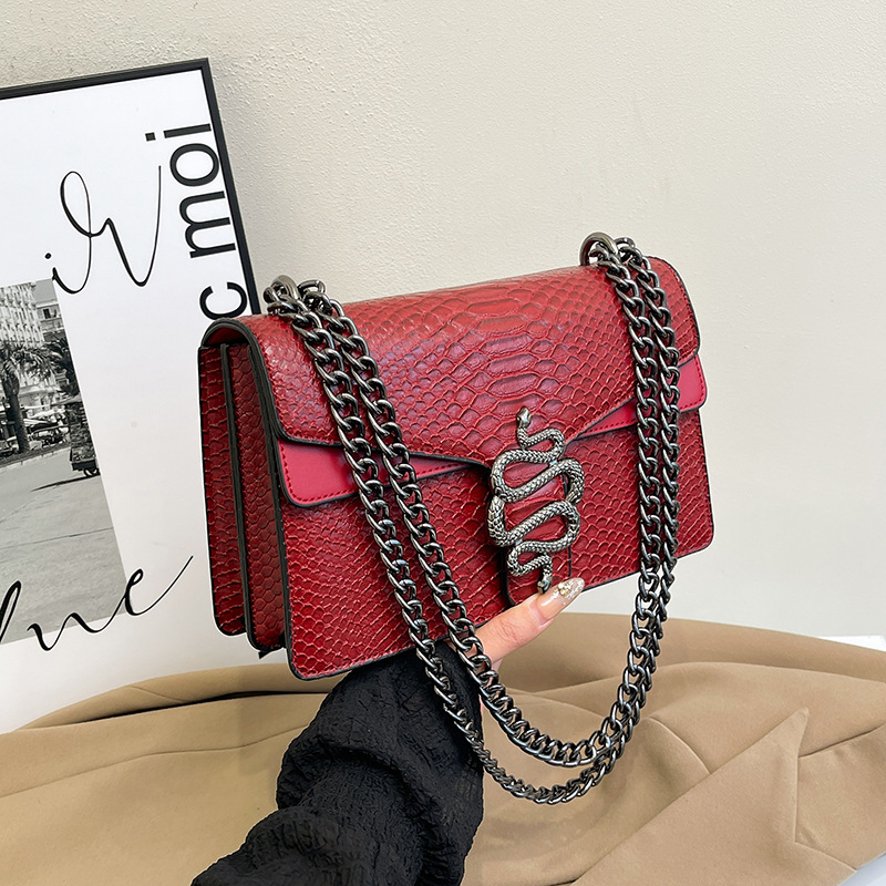 2026 summer hot casual and fashion Alligator designer shoulder bag versatile temperament luxury cross body bag for women