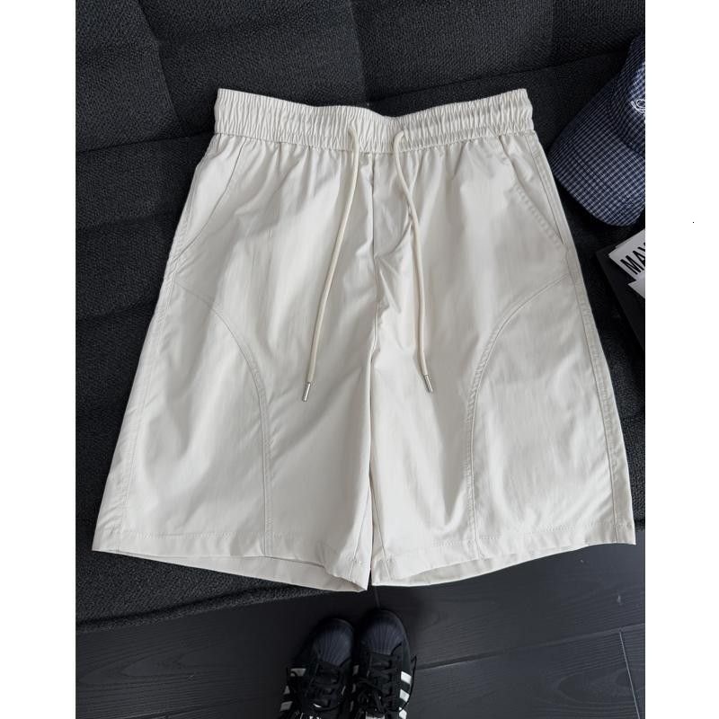 Designer Luxury Style Men's Shorts For Summer New Trendy Brand American-style Quick-dry Knee-length Shorts Loose-fitting Casual Pants For Teenage