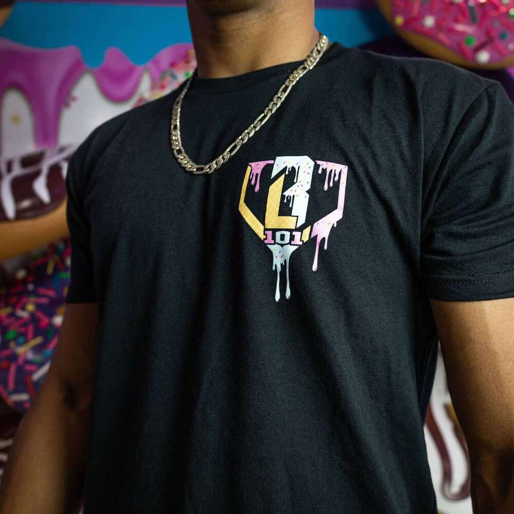 Ice Marshmallow - Baseball Lifestyle 101 Summer Men's Women's Sports Fashion Cotton T-shirt Parent- Outfit 26H0420