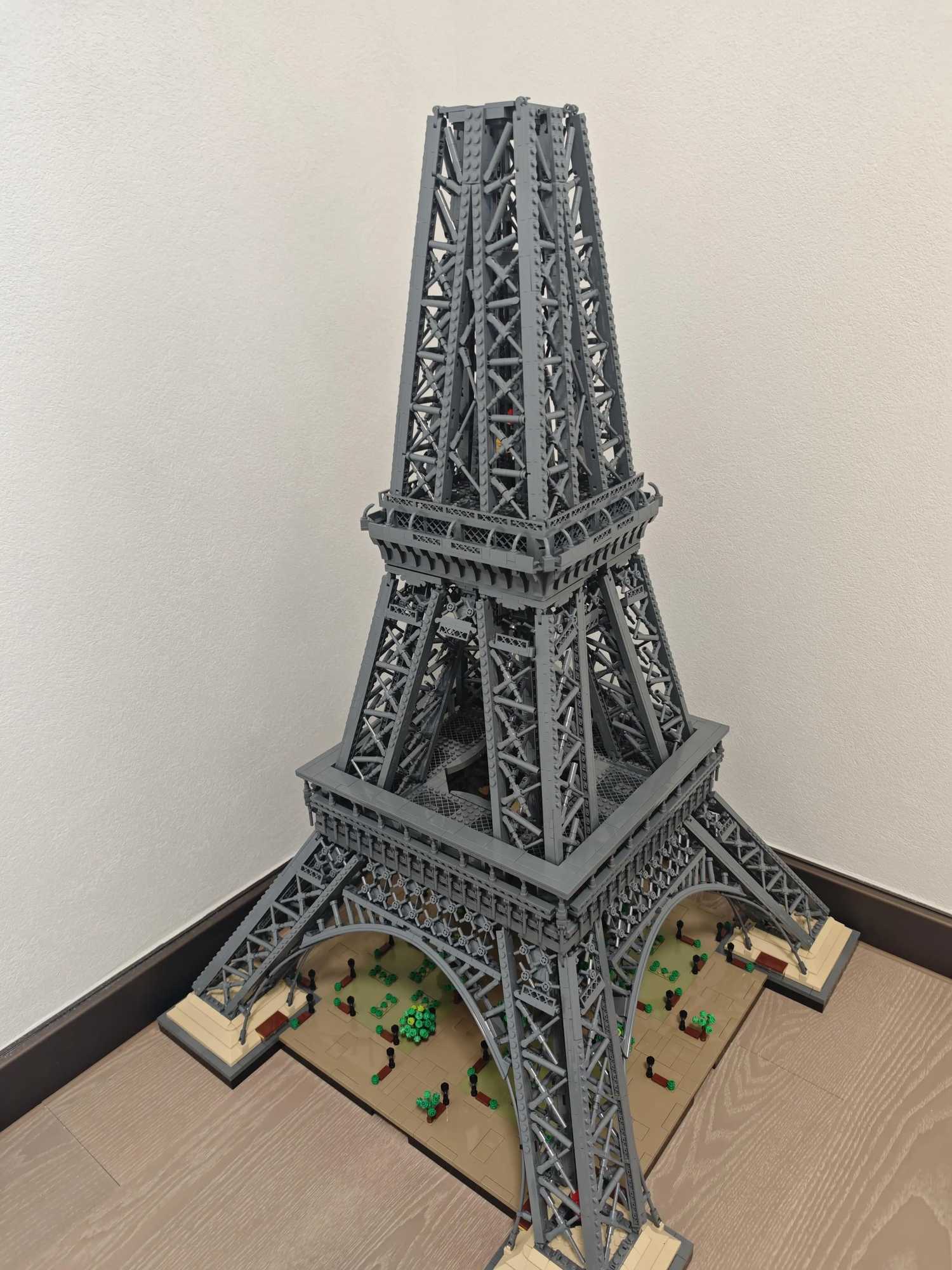 10001 Pcs Large Eiffel Tower Building Blocks Bricks Kids Birthday Christmas Gifts Toy Compatible 10307 In StockT260420