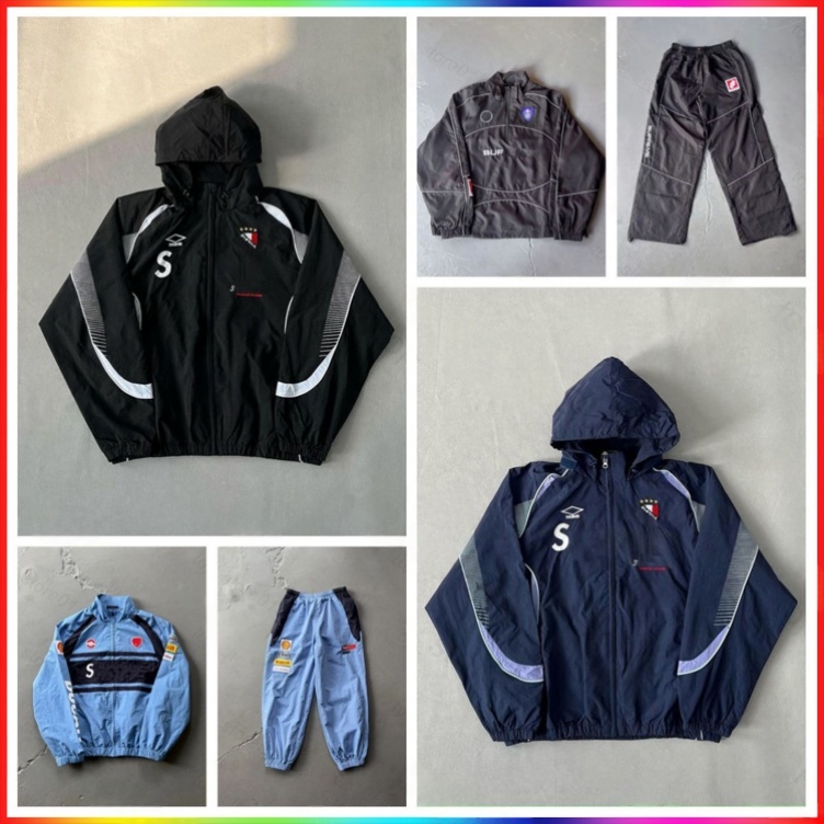 Designer Men's Tracksuits Unisex Hooded Outdoors Jackets Pants Windbreaker Sportswear Set Windproof Waterproof Coats Autumn
