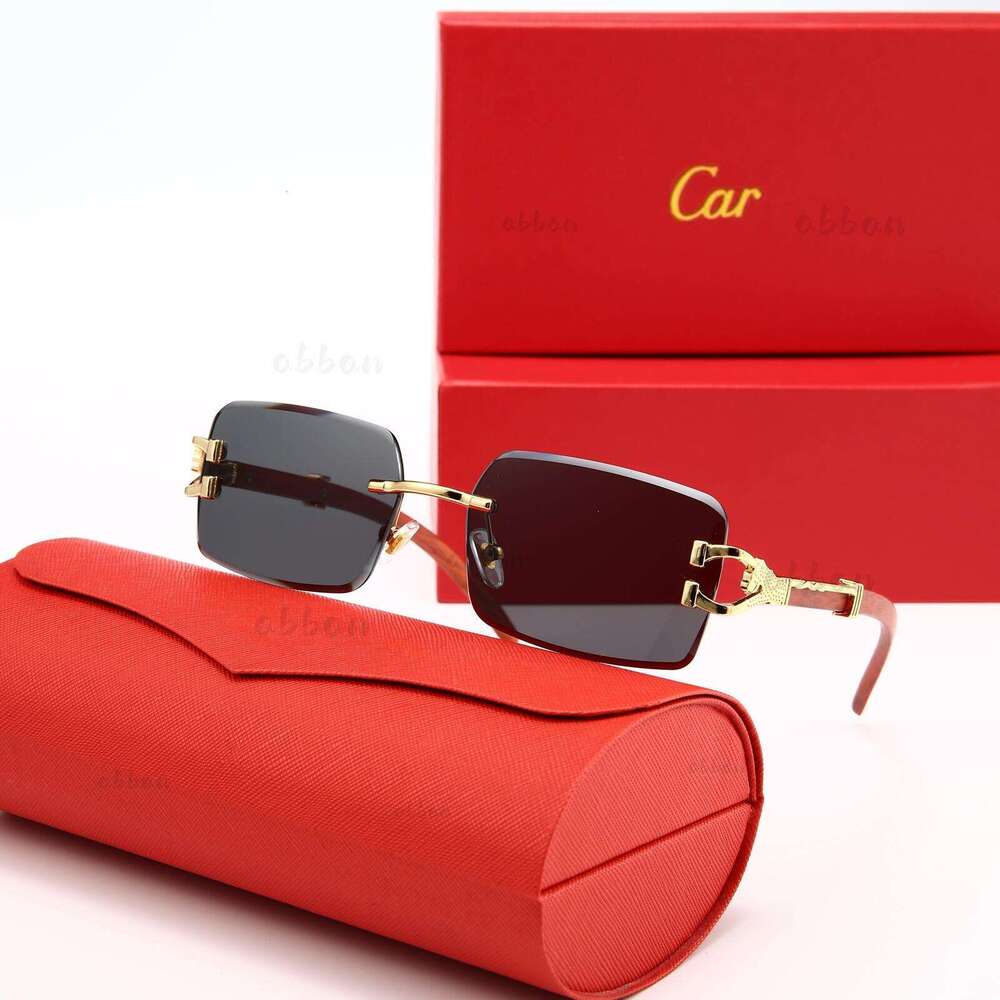 Designer Sunglasses UV Protection Glare Reduction Gold-plated alloy frame Luxury Sunglasses Smoky Gray Gold Tone Metal Glasses Social Sunglasses For Women Men