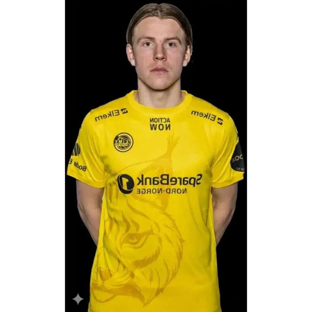 Men's T Shirts 25/26 Norwegian Bodo Glimt Home T-shirt For Men Women Away Neutral Sports Training Jacket 4060ZY DJ5370